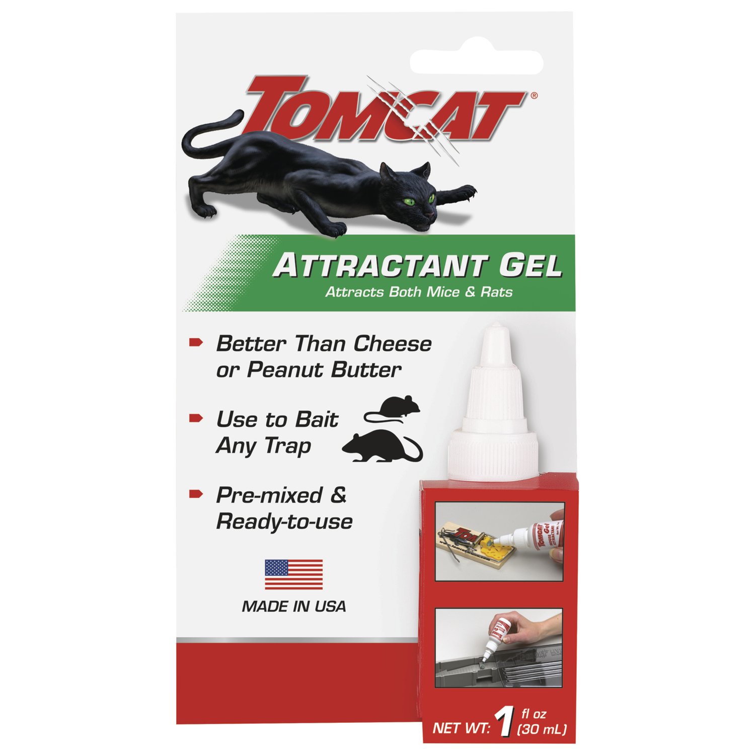 TOMCAT 1 Oz. Attractant Gel Rat & Mouse Trap
