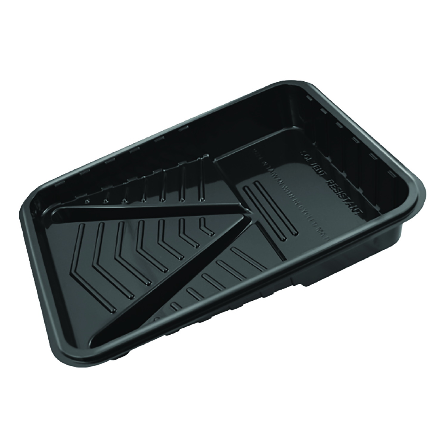 Linzer 9 In. Black Plastic Roller Paint Tray
