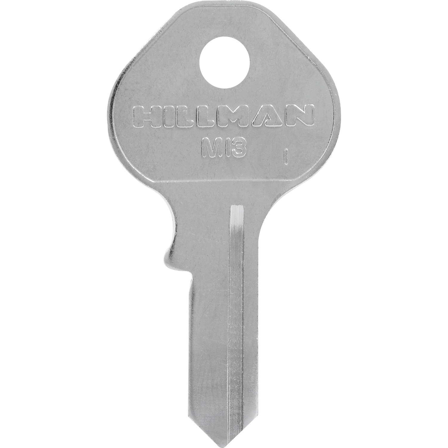 Hillman Padlock Universal Key Blank Single sided