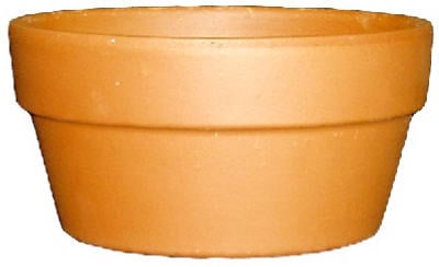 Deroma 8.3 In. Red Terra Cotta Clay Bulb Planter