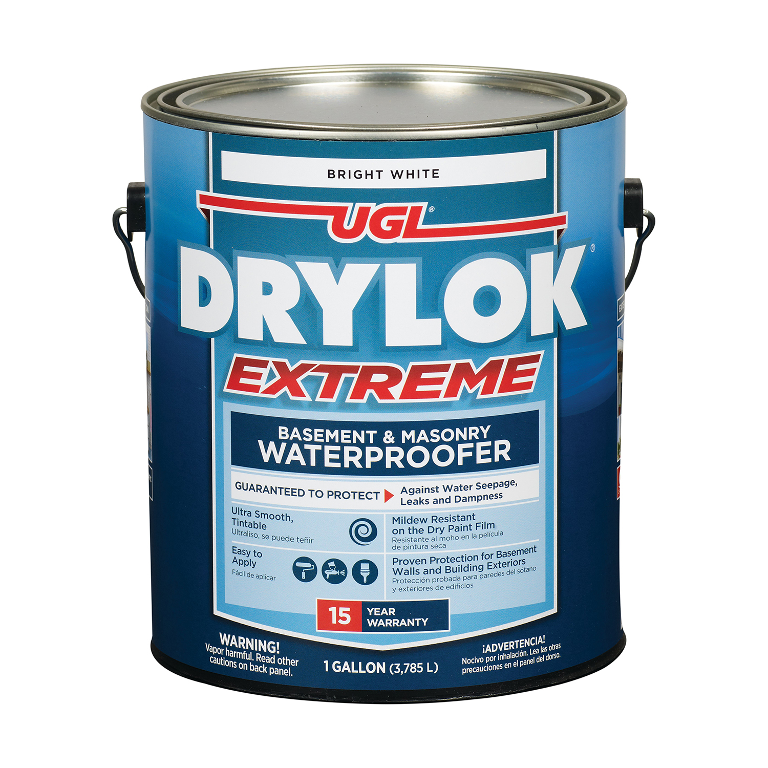 White Extreme Basement & Masonry Waterproofer Concrete Sealer, 1 Gallon
