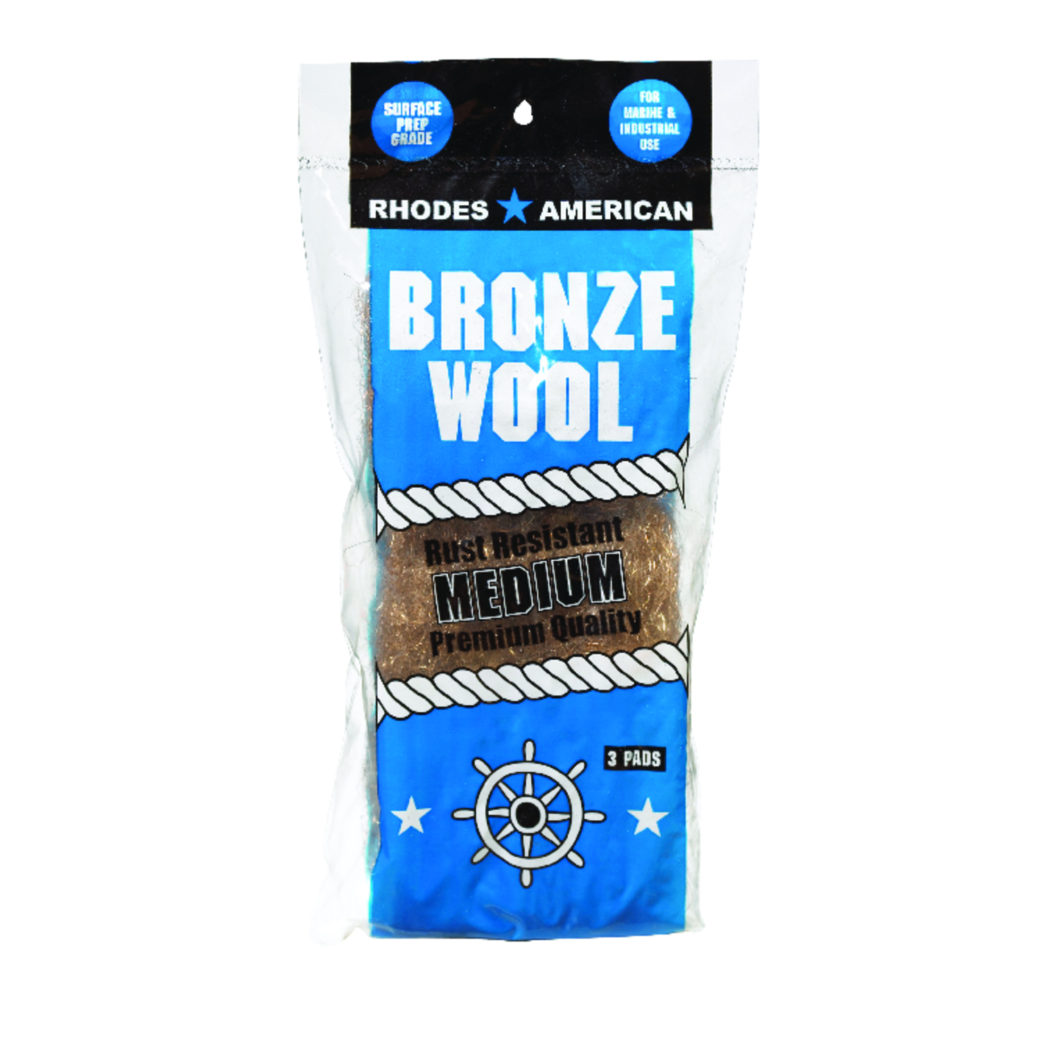 Homax Medium Bronze Wool (3-Pack)