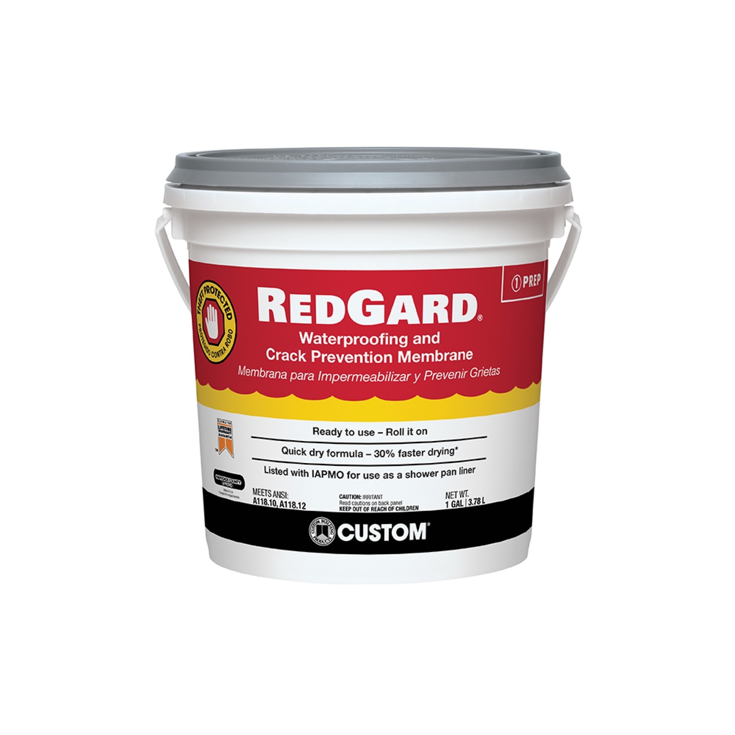 Waterproofing/Crack Prevention Membrane, 1-Gal.