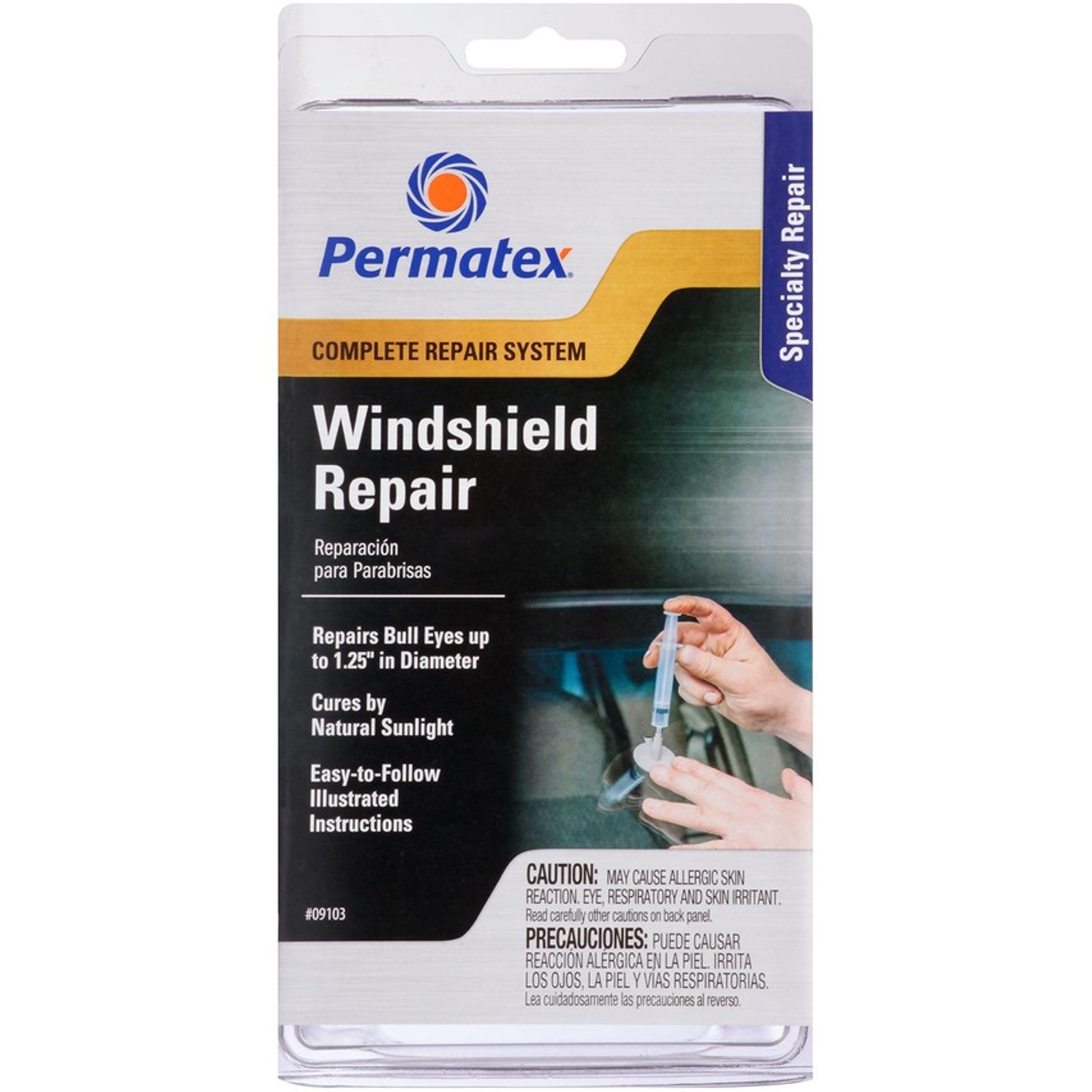Windshield Repair Kit - 0.73 Oz - Model 09103 - Complete Repair Solution