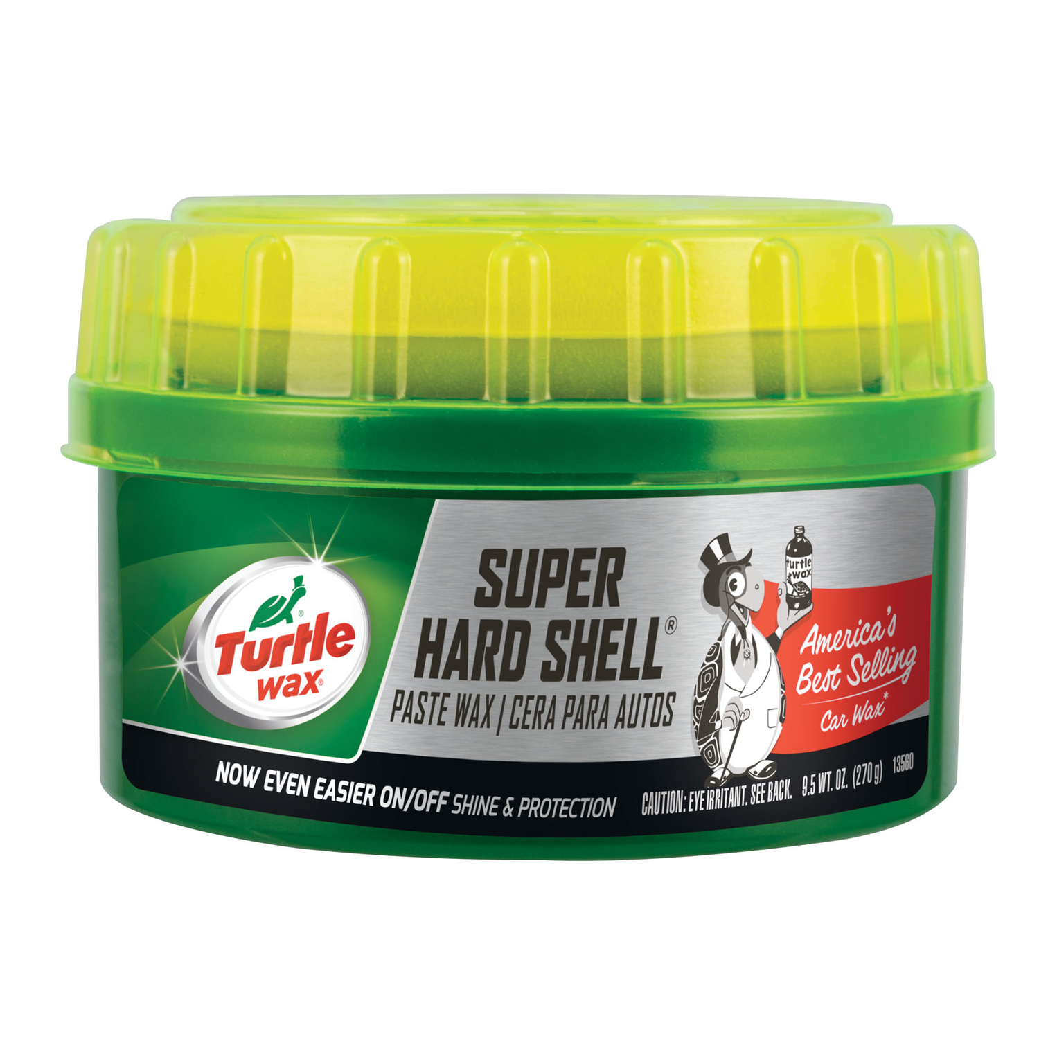 Super Hard Shell Paste Car Wax 9.5 Oz - Ultimate Shine & Protection