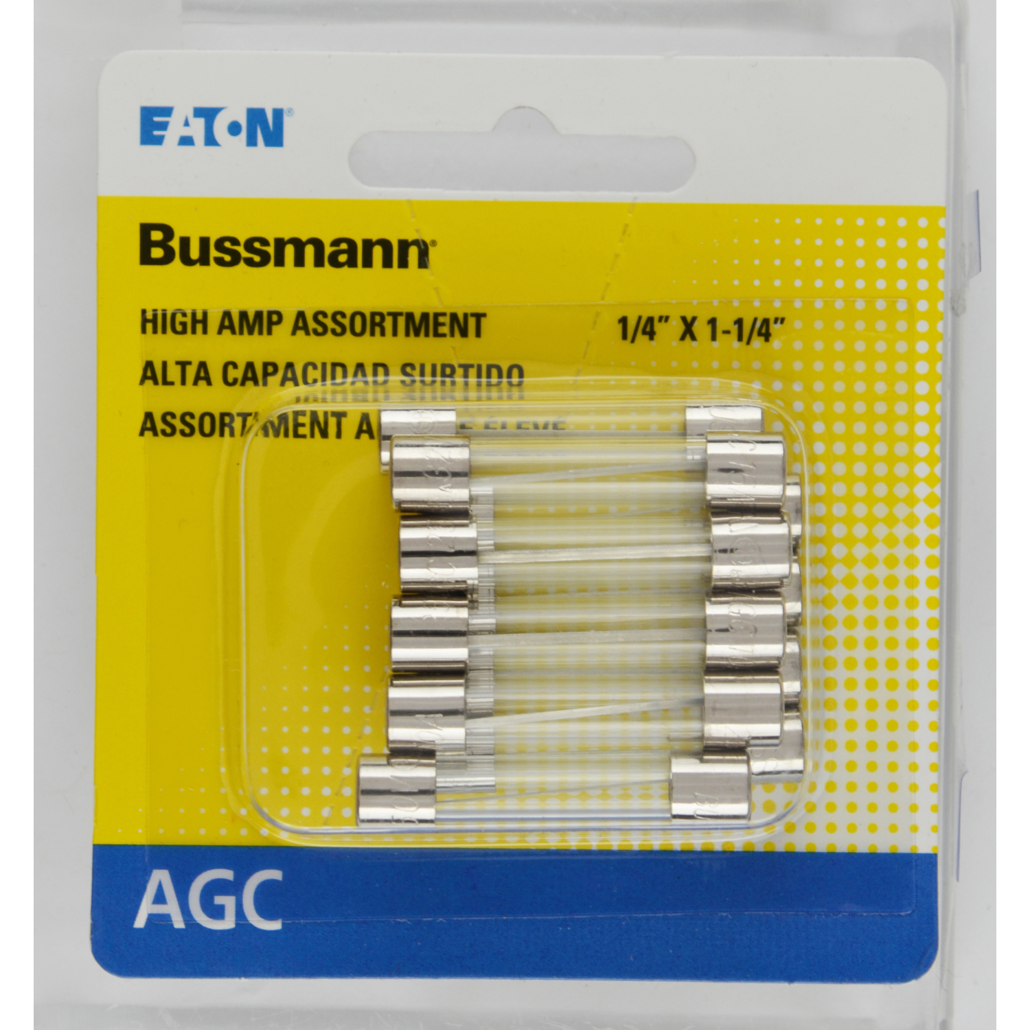 Bussmann AGC & SFE Glass Tube Fuse Assortment (10-Pack)
