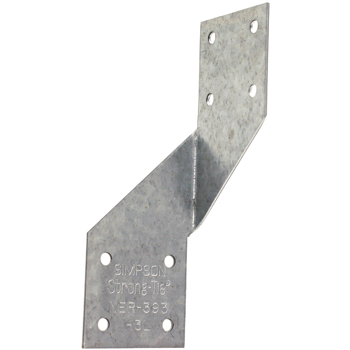 H3 4.63 In. Galvanized Hurricane Tie - 18 Gauge Steel