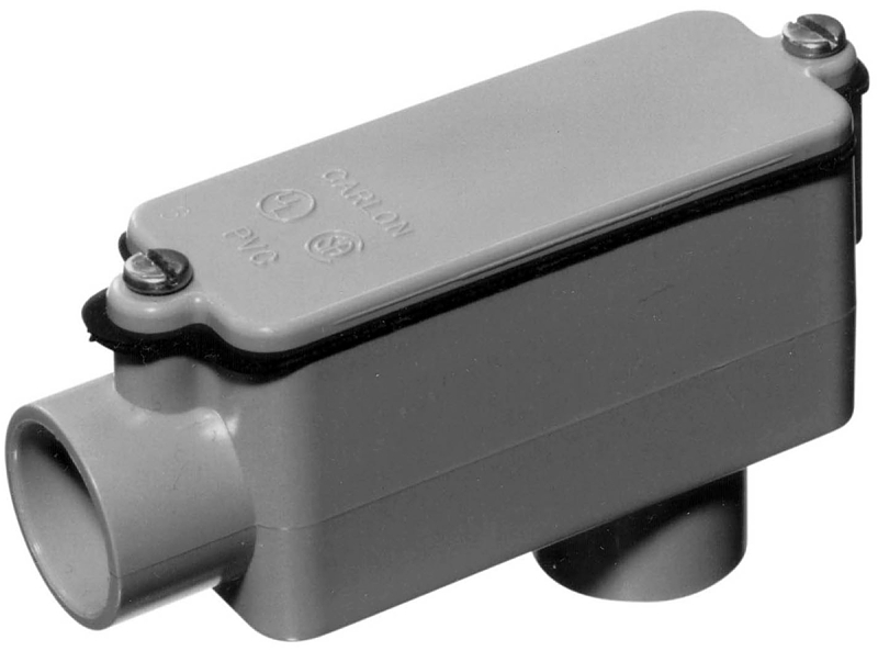 3/4 In. Pvc Lb Access Fitting - Ul Listed Electrical Conduit Body