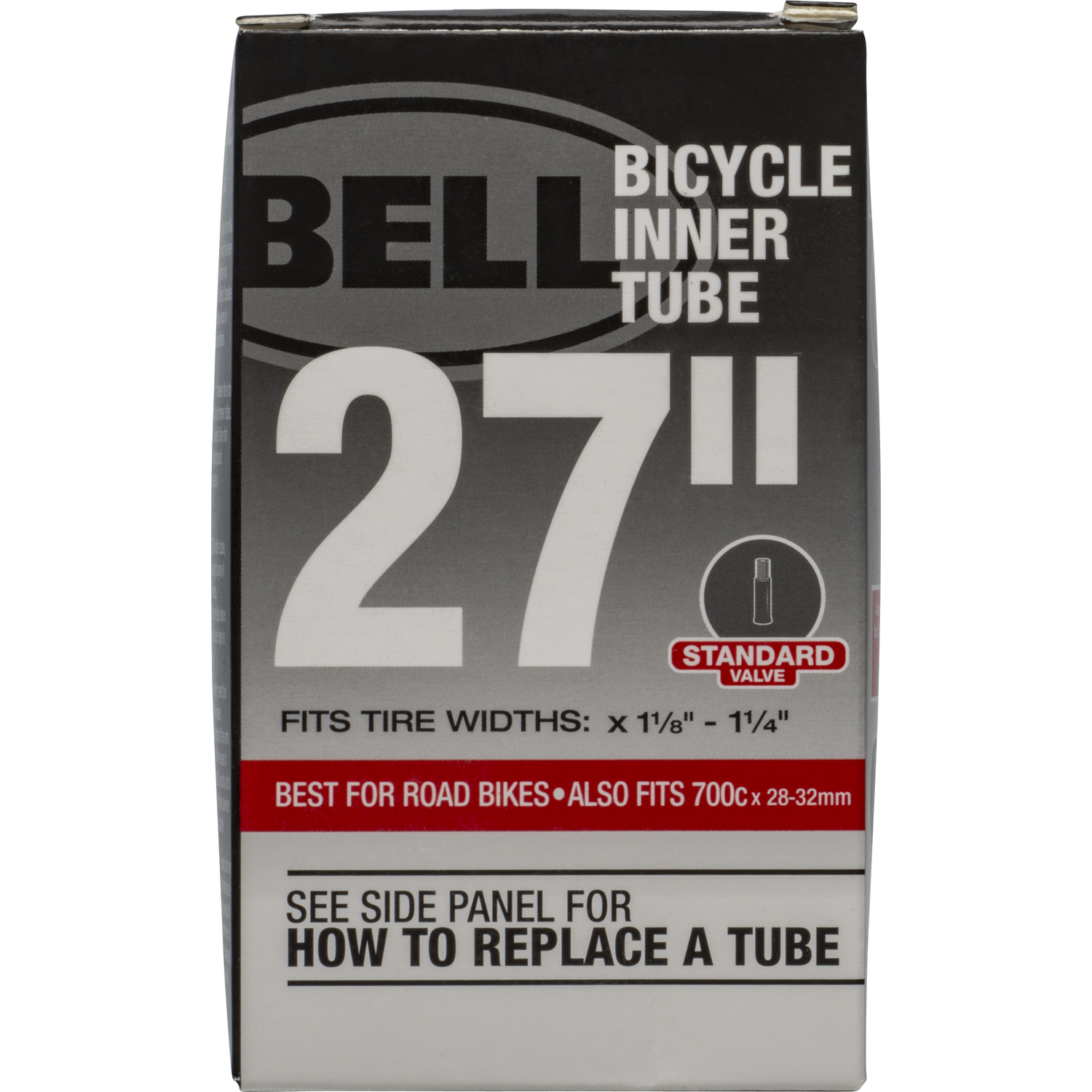 Bell 27 In. Standard Premium Quality Rubber Bicycle Tube
