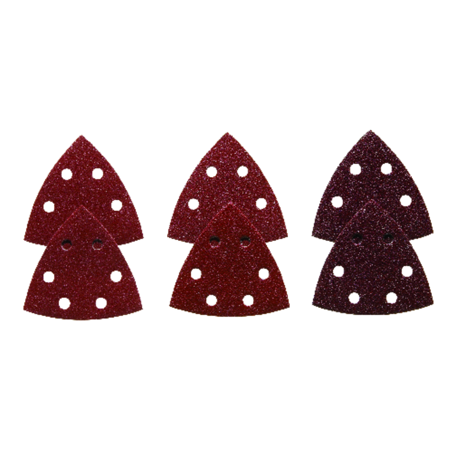 Bosch 60, 120, 240 Grit Triangle Sandpaper (6-Pack)