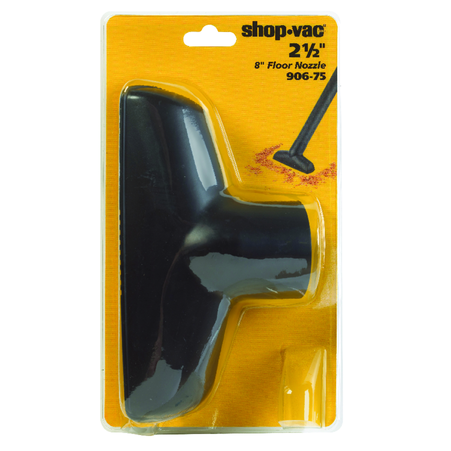 Shop-vac 11 In. L X 8 In. W X 2-1/2 In. D Floor Nozzle For Wet/dry Vacuums