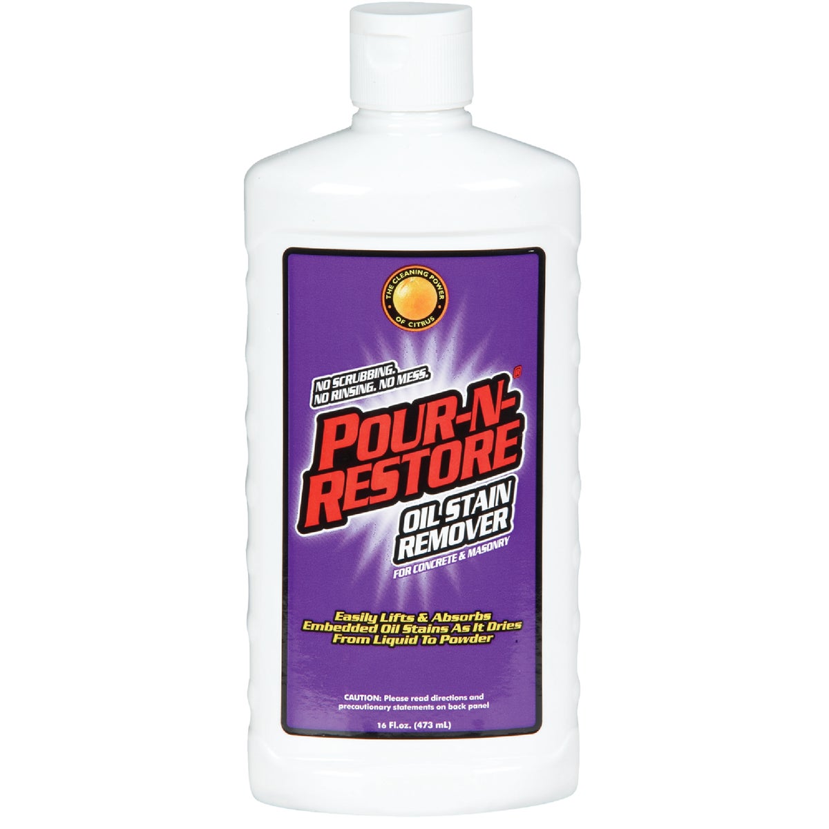 16 Oz. Biodegradable Concrete And Masonry Oil Stain Remover