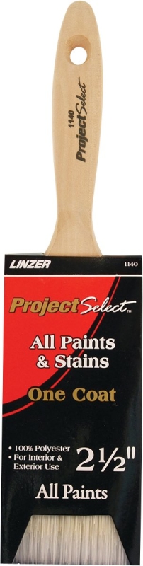 Project Select 2-1/2 In. Flat Paint Brush For All Paints & Stains