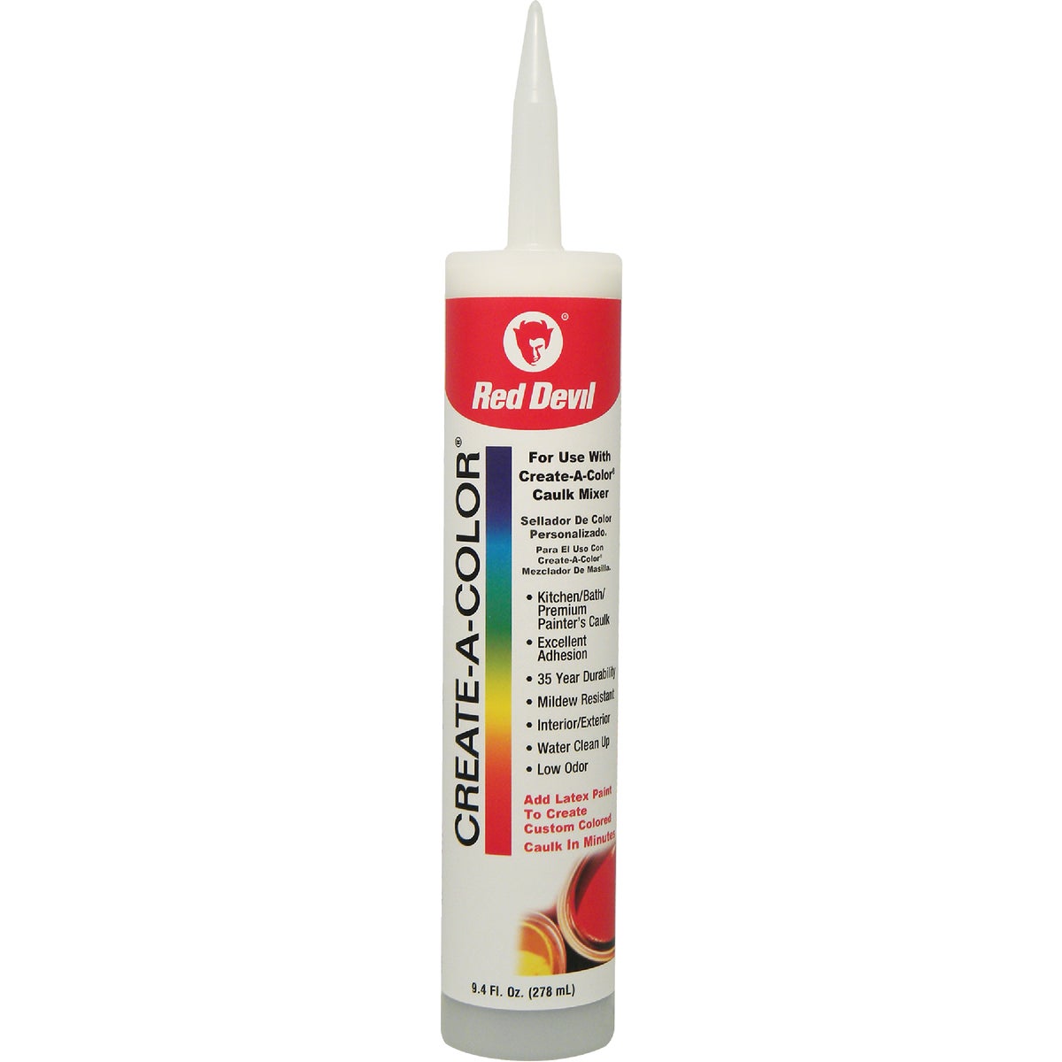 9.4 Oz. Tint Base Tintable Caulk For Custom Colors
