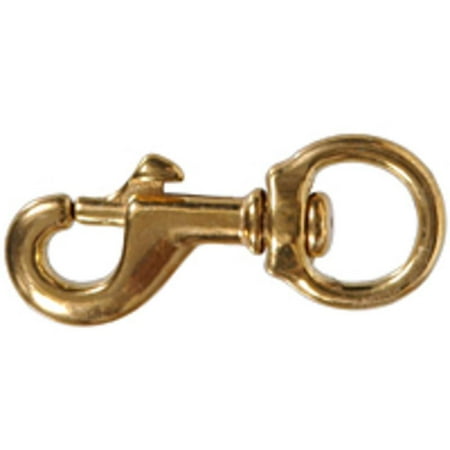 1/2" Round Eye Swivel Bolt Snap - Model 321486 By Hillman