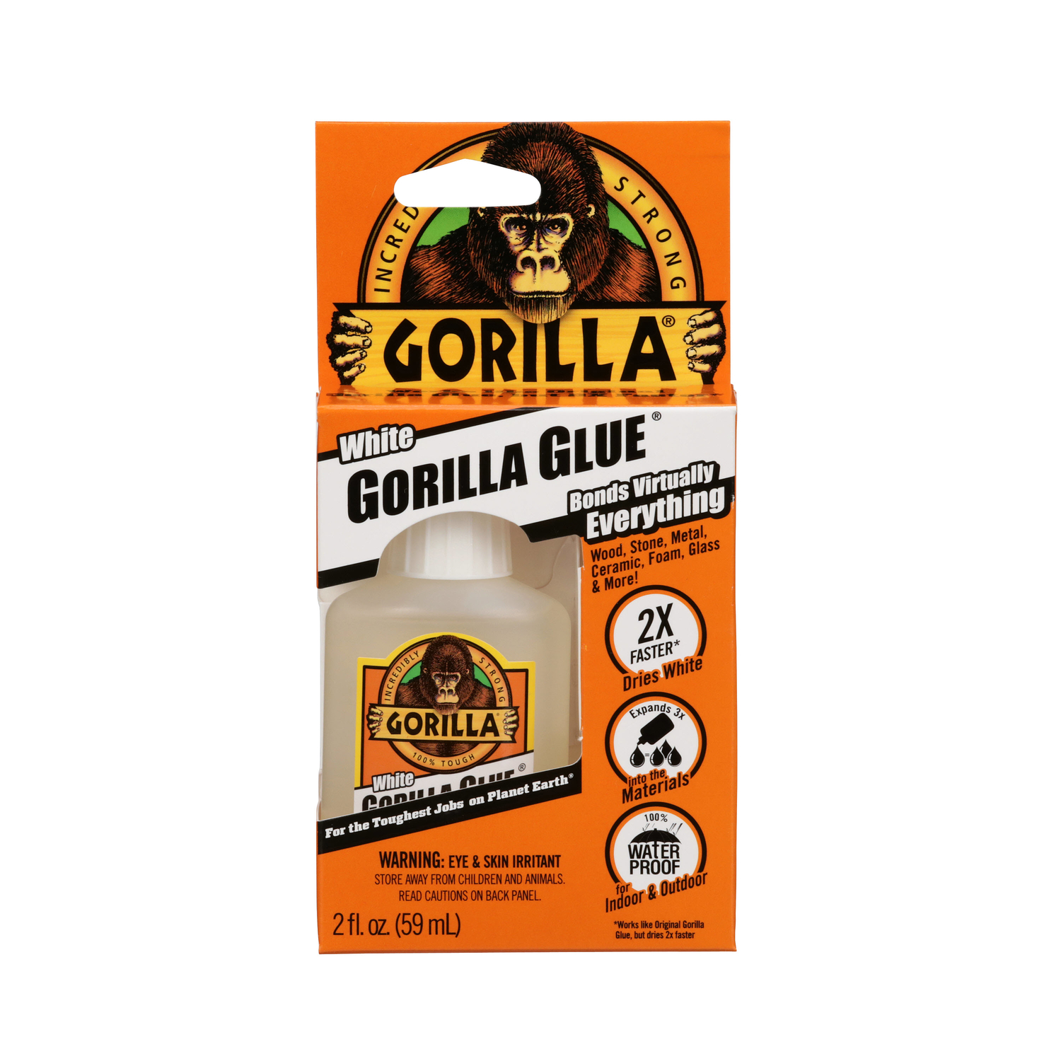 Glue, White, 2-oz.