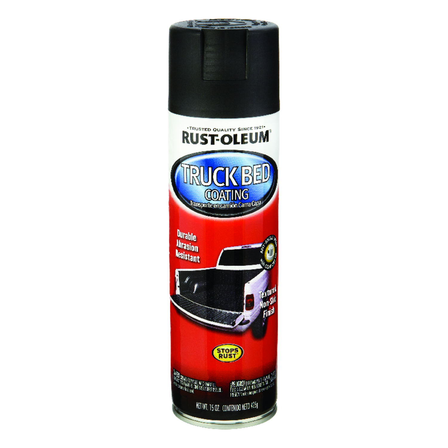 Truck Bed Coating 15 Oz. Black Non-skid Spray For Durable Protection