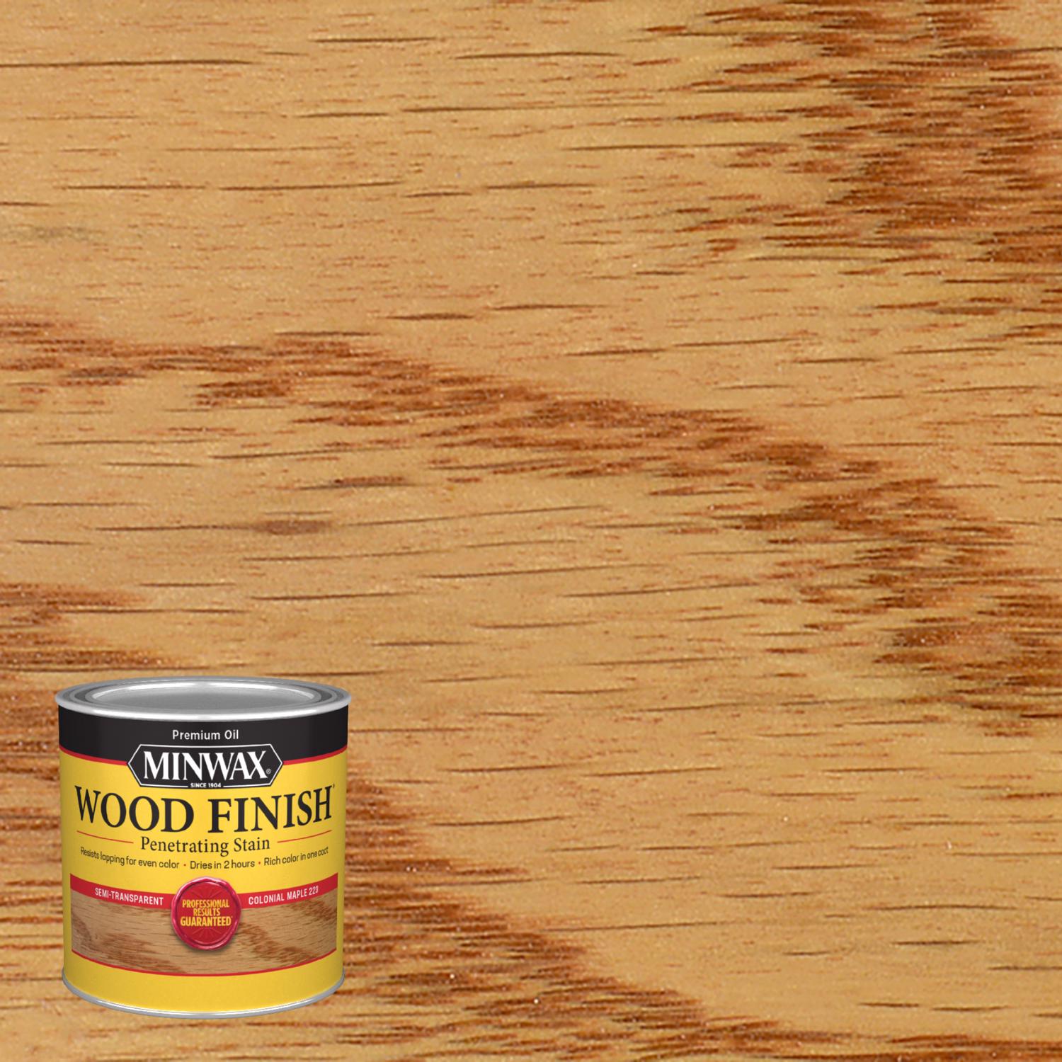Colonial Maple Wood Finish, 1/2 Pt.
