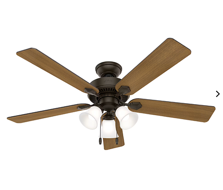 52" SWAN NEW CEILING FAN BRNZ