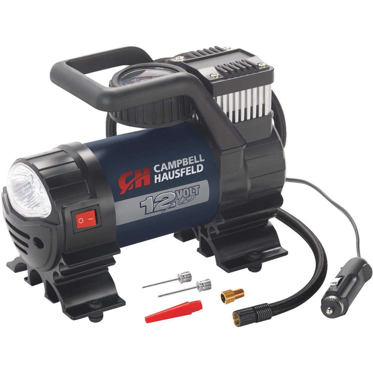 12-volt 150 Psi Electric Inflator With Led Light And Accessories