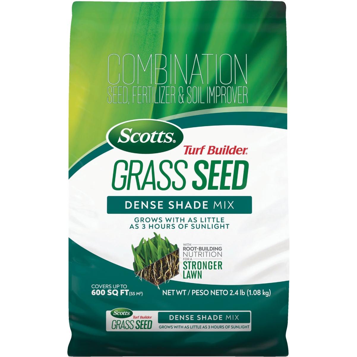 Turf Builder 2.4 Lb. Dense Shade Mix Grass Seed With Fertilizer And Soil Improver