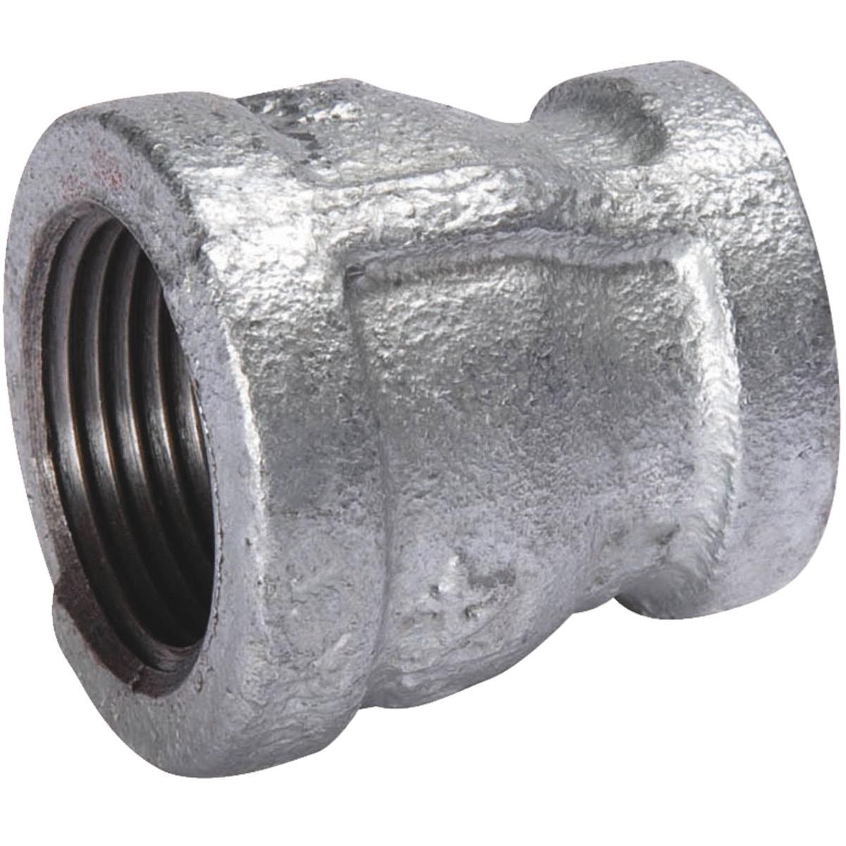 1 Inch X 34 Inch Fpt Reducing Galvanized Coupling - Quality Malleable Iron