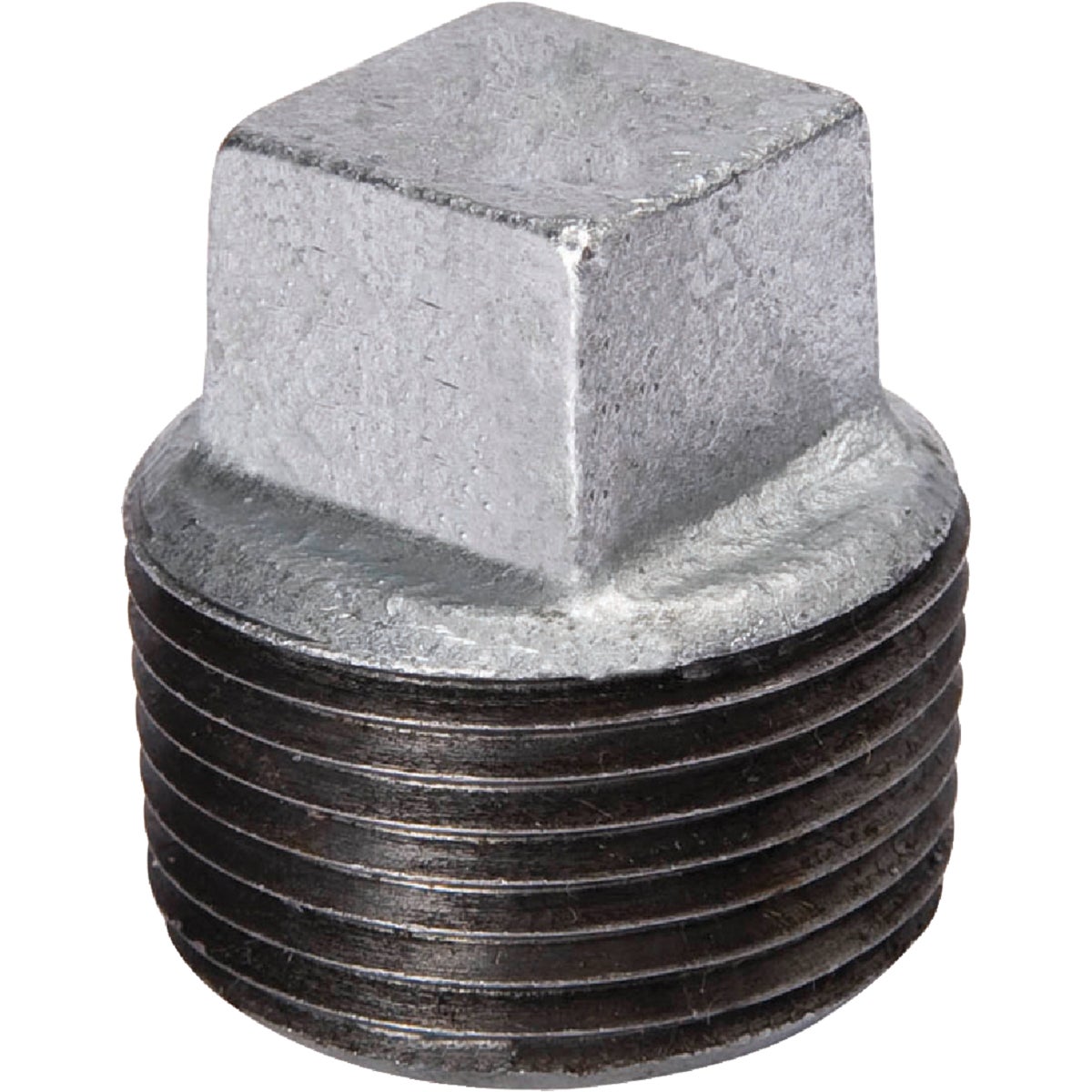 1 Inch Malleable Iron Galvanized Plug - Quality Plumbing Fitting