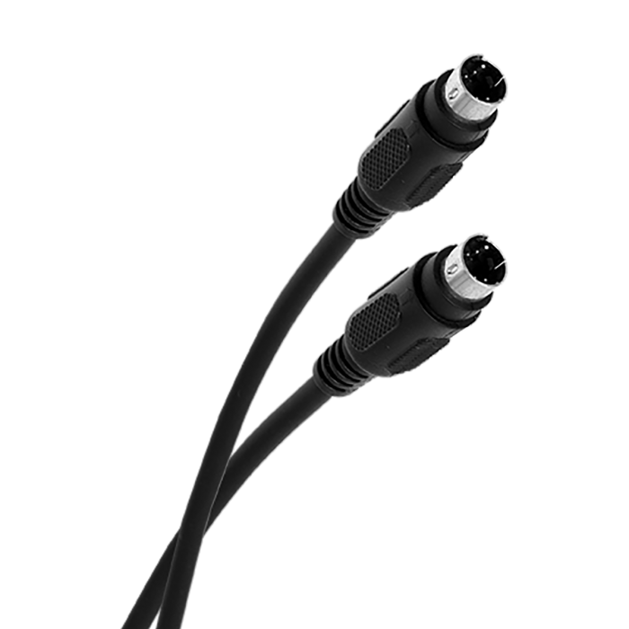 6-foot S-video Dubbing Cable With Gold Plated Connectors