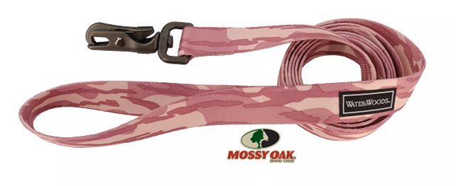 Dog Leash Bottomland Pink Medium/Large 1" x 6'