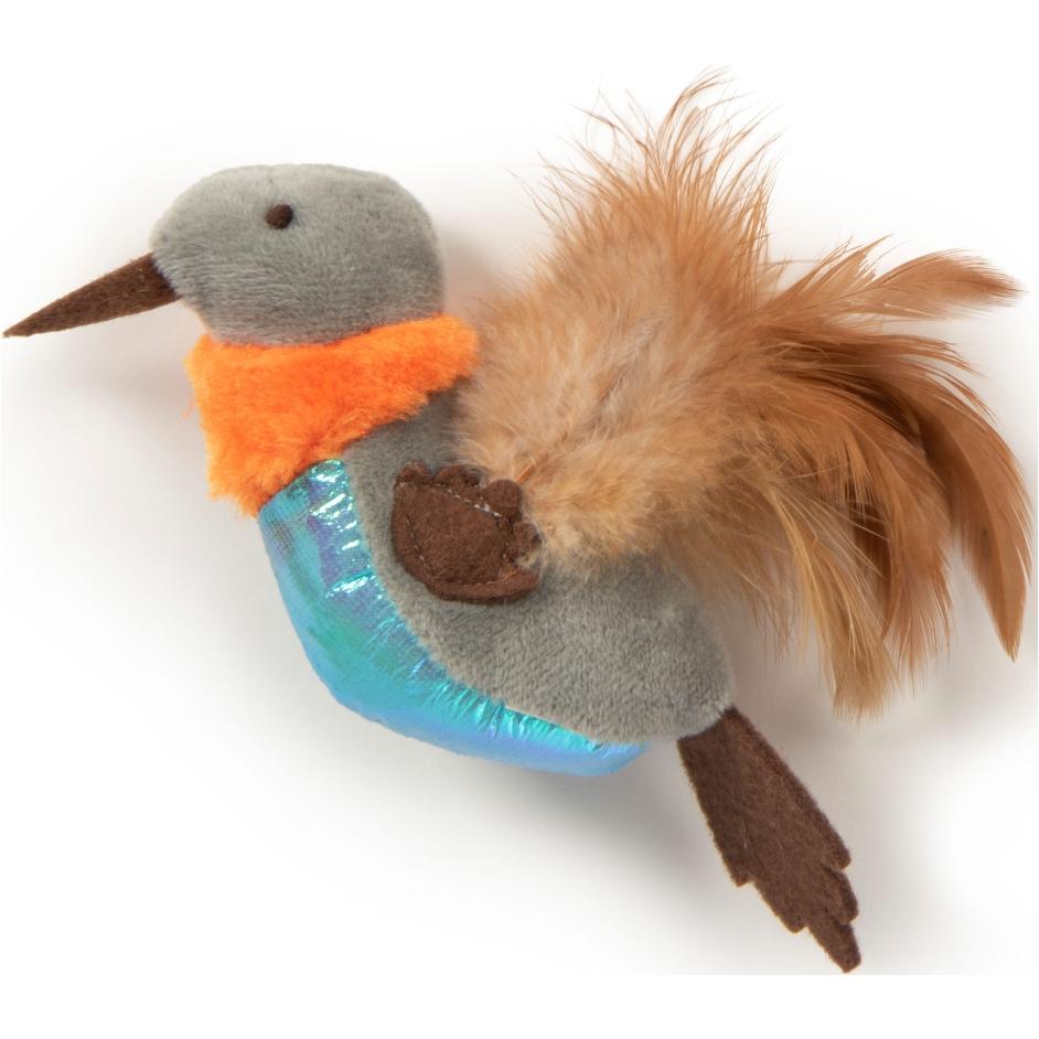 Hummingbird Sound Toy For Cats - Interactive Plush Cat Toy