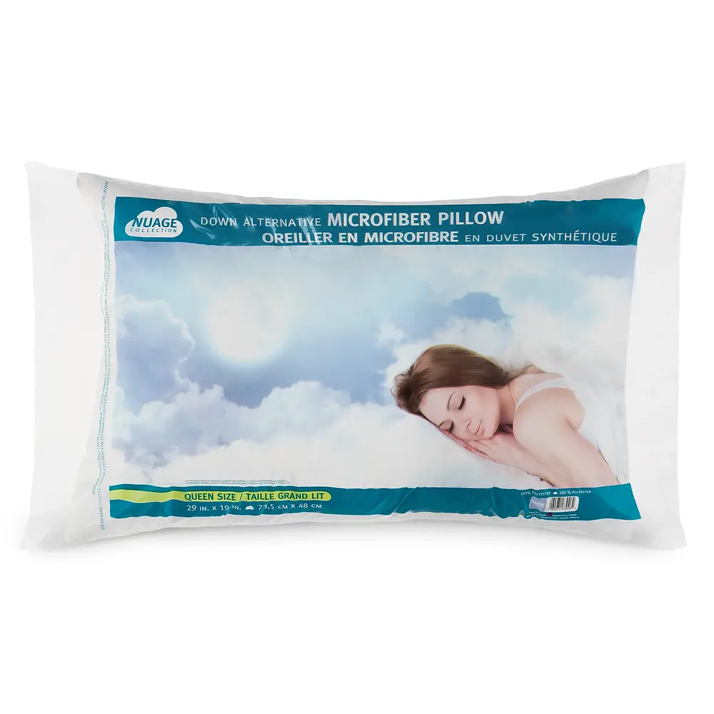 PILLOW - WOVEN 19X29 - WHITE
