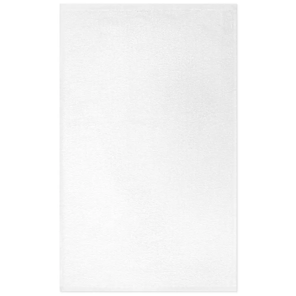 WOVEN - TERRY HAND TOWEL - 16X26 - WHITE