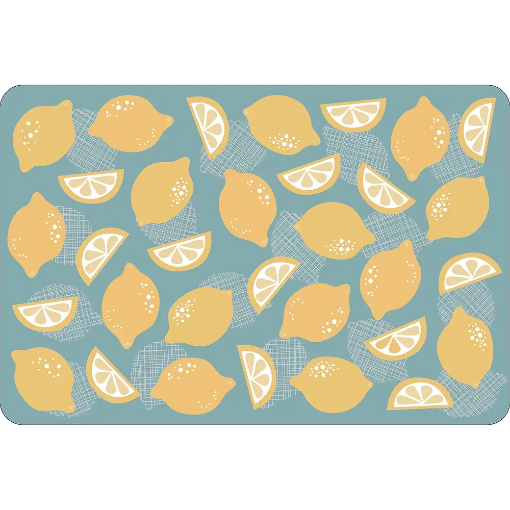 PRINTED PP PLACEMAT - 12X18 - LEMONS