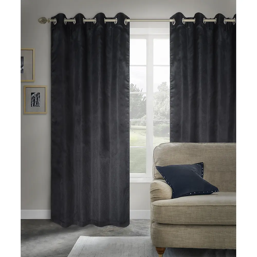 Woven Jacquard Curtain Vania - 84 Inches