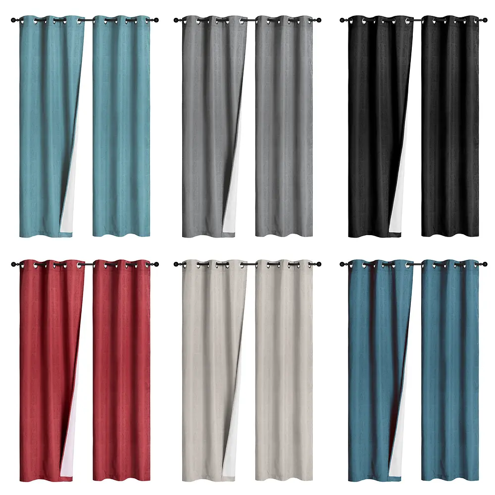 DIAMOND ROOM DARKN CURTAIN ASSORT