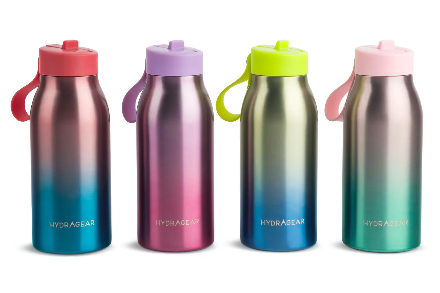 13OZ - MODERN FLIP - ASSORTED - METTALIC BOTTLE