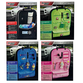 CAR AUTO BACKSEAT ORGANISER - ASSORT