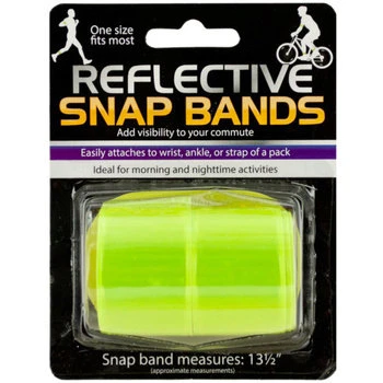 REFLECTIVE SNAP BANDS SET
