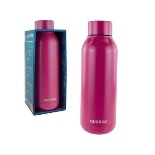 THERMAL STAINLESS STEEL BOTTLE - SOLID - RASPBERRY