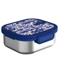 QUOKKA - STAINLESS STEEL - LUNCH BOX - BLUE BLOSSOM