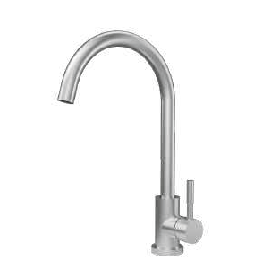 STAINLESS STEEL - KITCHEN FAUCET - SATIN FINISH