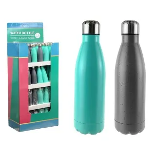 750ML STAINLESS STEEL WATER BOTTLE SINGLE WALL