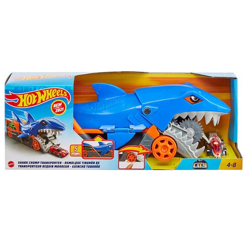 LAT HOT WHEELS SHARK CHOMP TRANSPORT