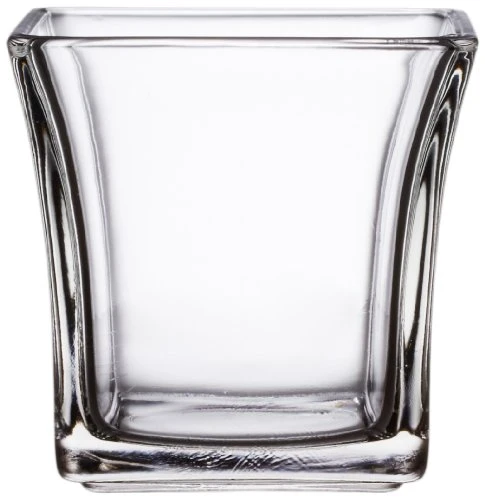 4" MEDIUM FLARED SQUARE VOTIVE CANDLE HOLDER
