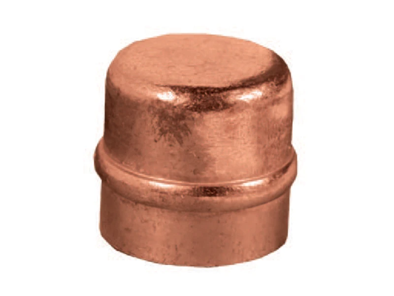 END CAP 15MM SOLDER RING COPPER