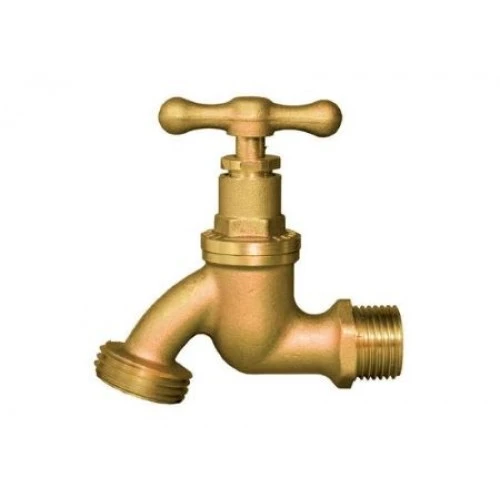 HOSE BIBCOCK BRASS 1/2X3/4