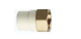 CPVC FEM COUPLING 1/2" COPPER THREAD