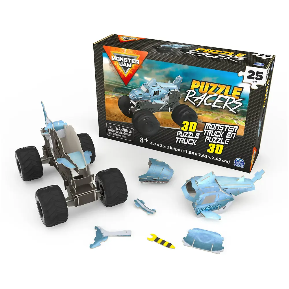 MONSTER JAM 3D PUZZLE TRUCK