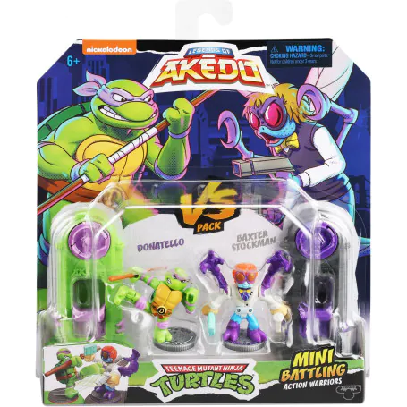 AKEDO TEENAGE MUTANT NINJA TURTLES S1VERSUS PACK - ASSORTED