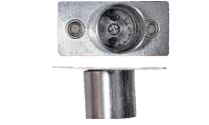FLAT 3/4" CP CURTAIN ROD HOLDER